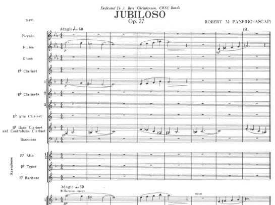 Jubiloso page 1