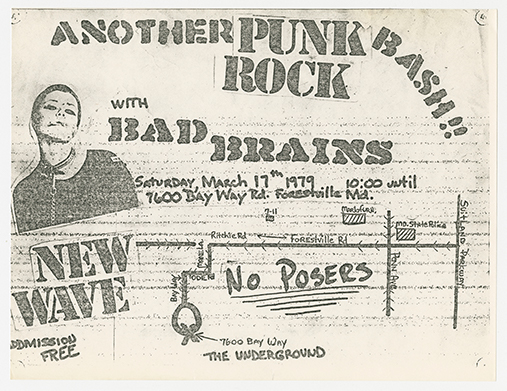 Bad Brains Debut Album Poster – Famous Rock Shop