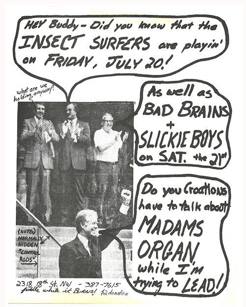 Slickee Boys Flier