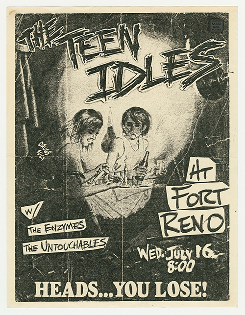 Teen Idles, Enzymes, Untouchables at Fort Reno Park