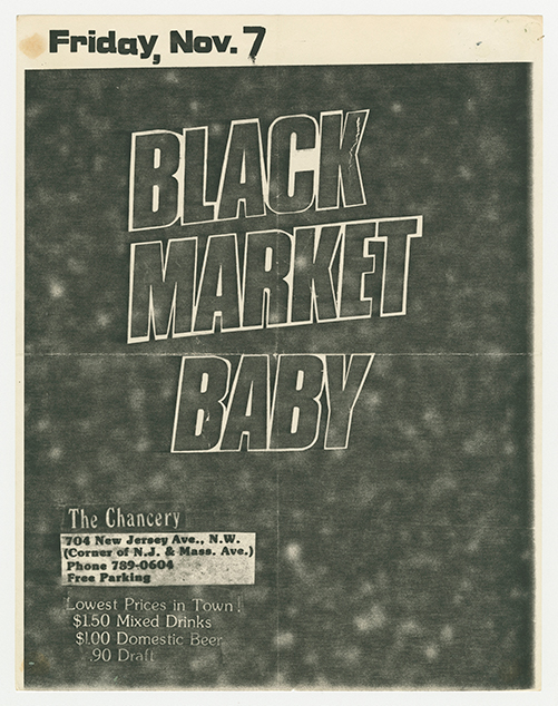 Black Market Baby at the Chancery