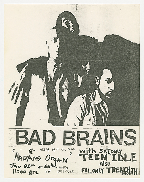 Bad Brains Flier