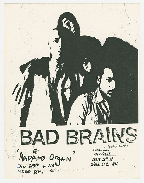 Bad Brains Flier