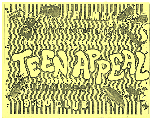 Teen Appeal (Tina Peel) flier