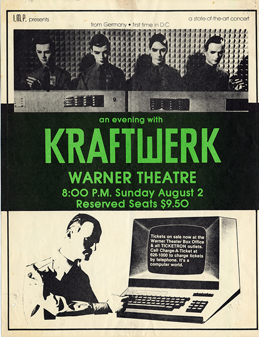 Kraftwerk flier