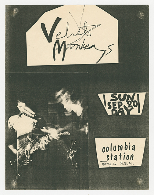 Velvet Monkeys flier