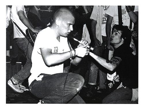 Ian MacKaye and Henry Rollins, 1983