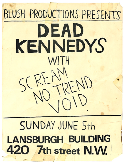 Dead Kennedys flier