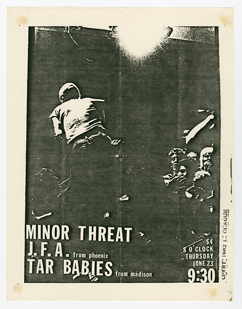 Minor Threat flier