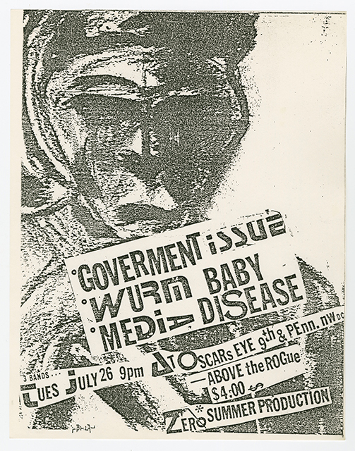 Government Issue flier