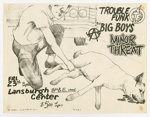 Trouble Funk flier