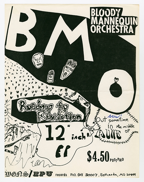 Bloody Mannequin Orchestra promotional flier