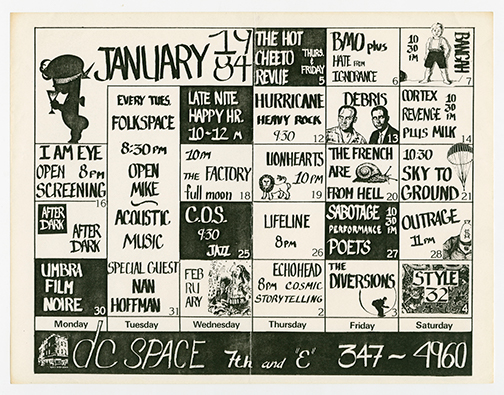 d.c. space calendar