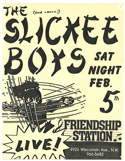 Slickee Boys Poster