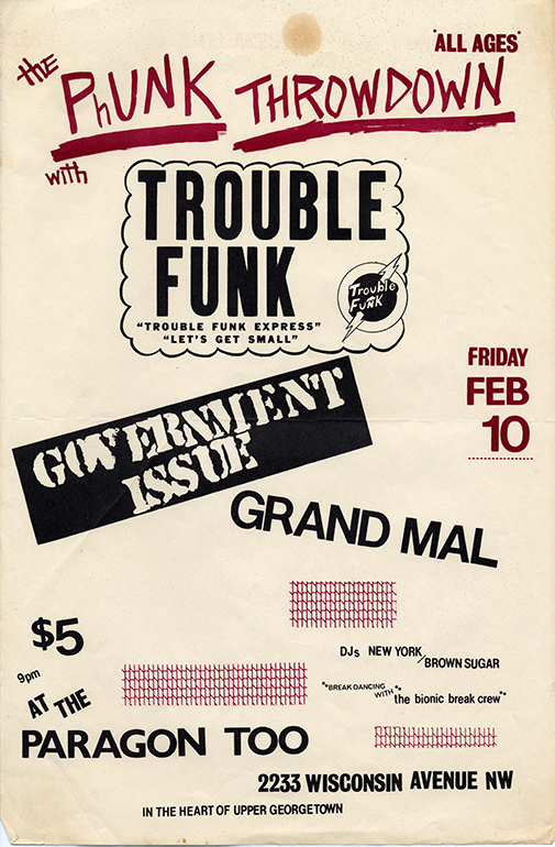 Trouble Funk Flier