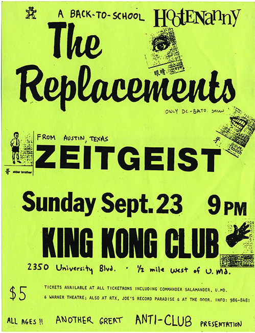 Replacements Flier