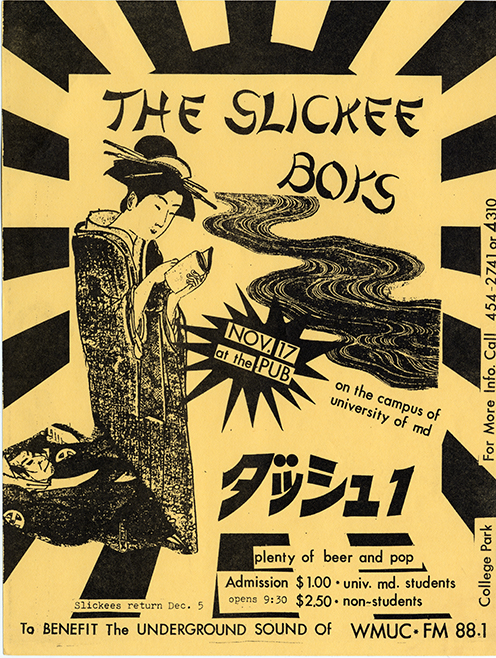 Slickee Boys Flier