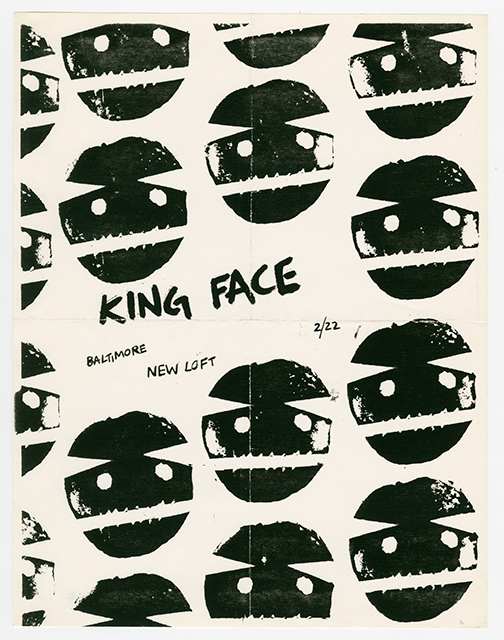 King Face Flier