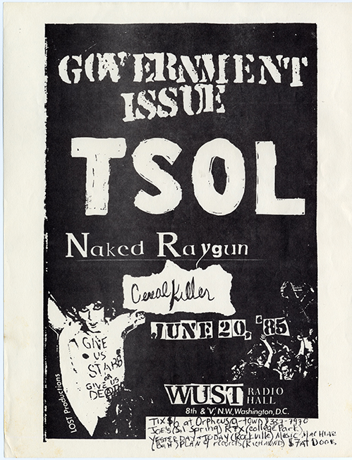 Government Issue Flier