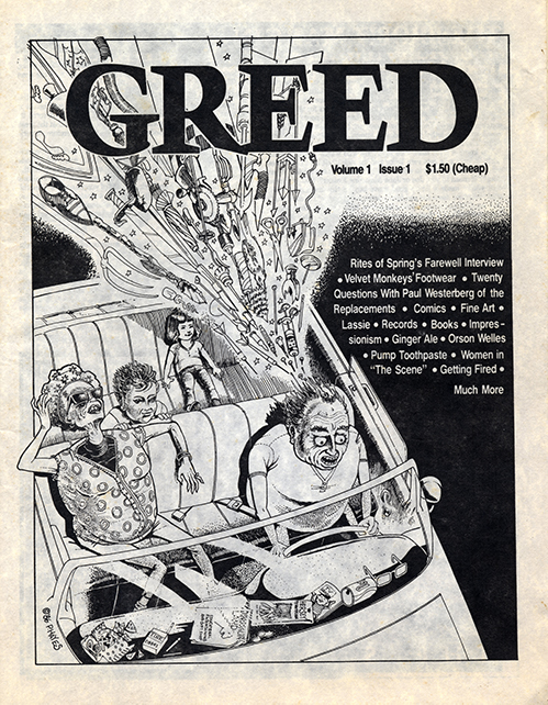 Greed, Issue 1