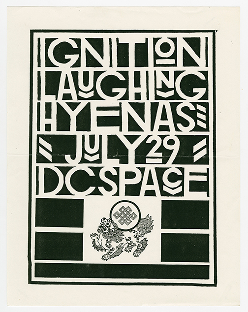 Ignition and Laughing Hyenas Flier