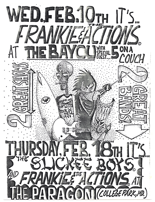 Slickee Boys Flier