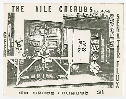 Vile Cherubs Flier