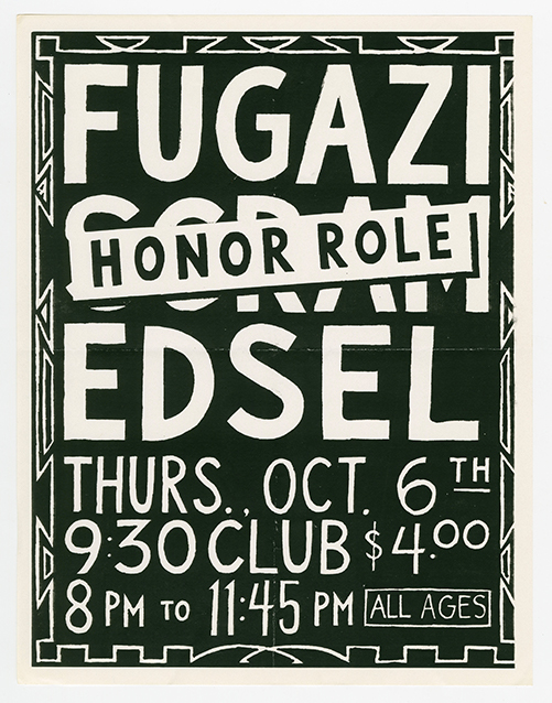 Fugazi Flier