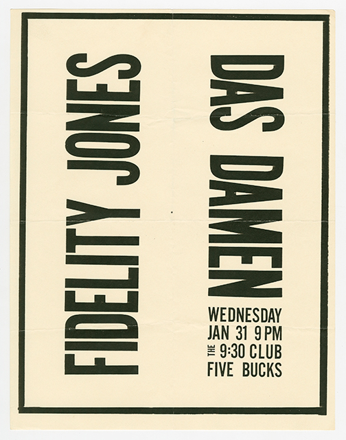 Fidelity Jones Flier