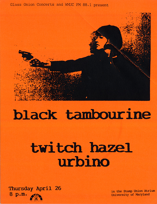 Black Tambourine Flier