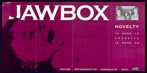 Jawbox, Novelty promotional poster