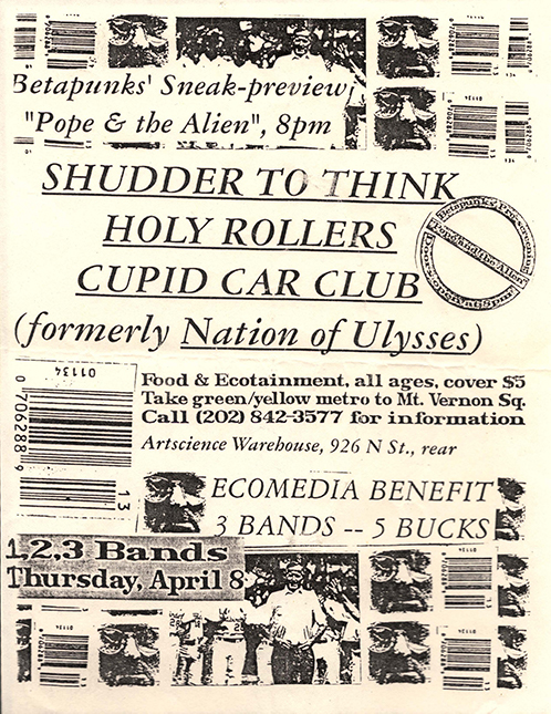 Shudder To Think Flier